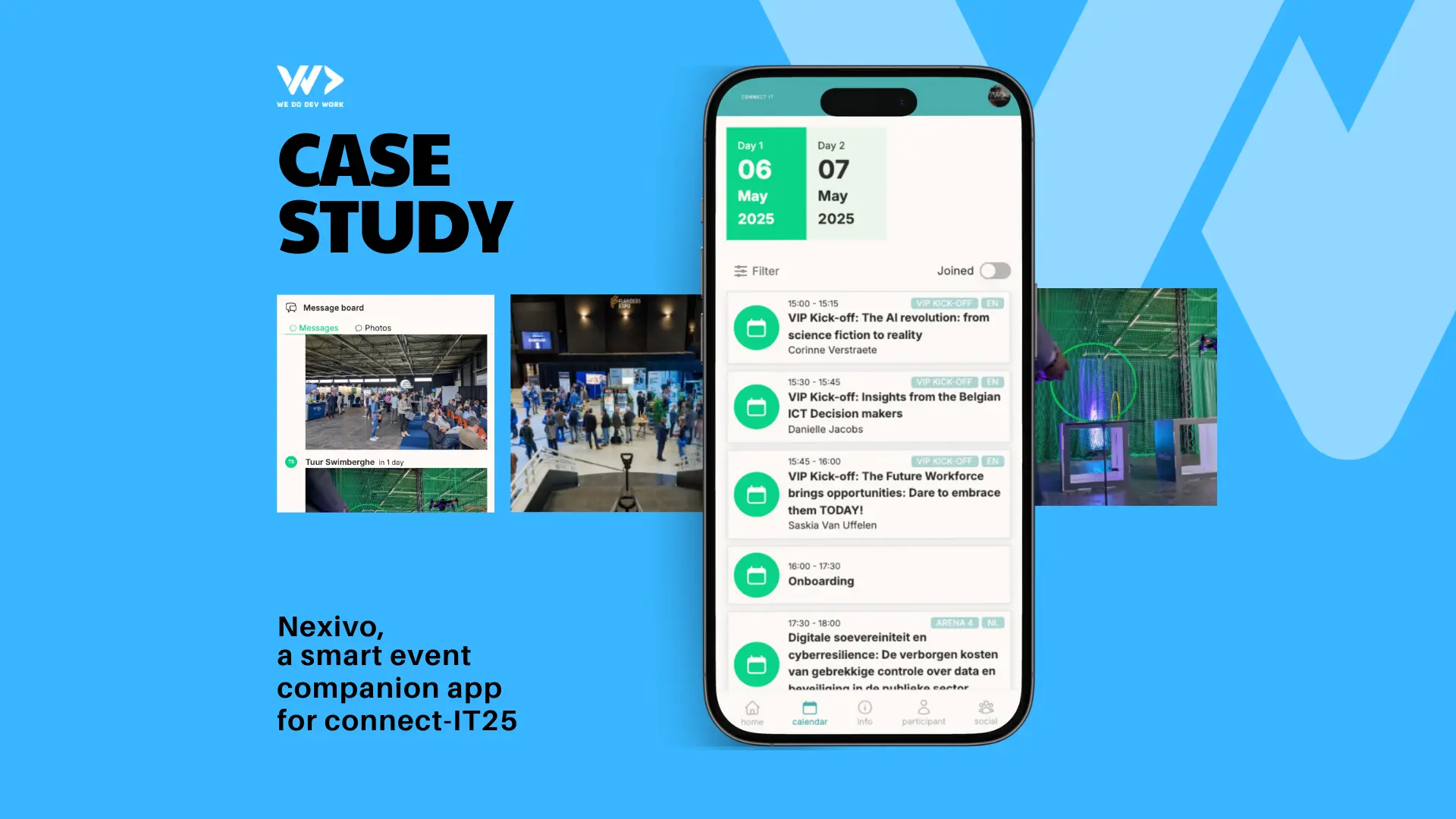 Case study: Nexivo, a smart event companion app for Connect-IT25