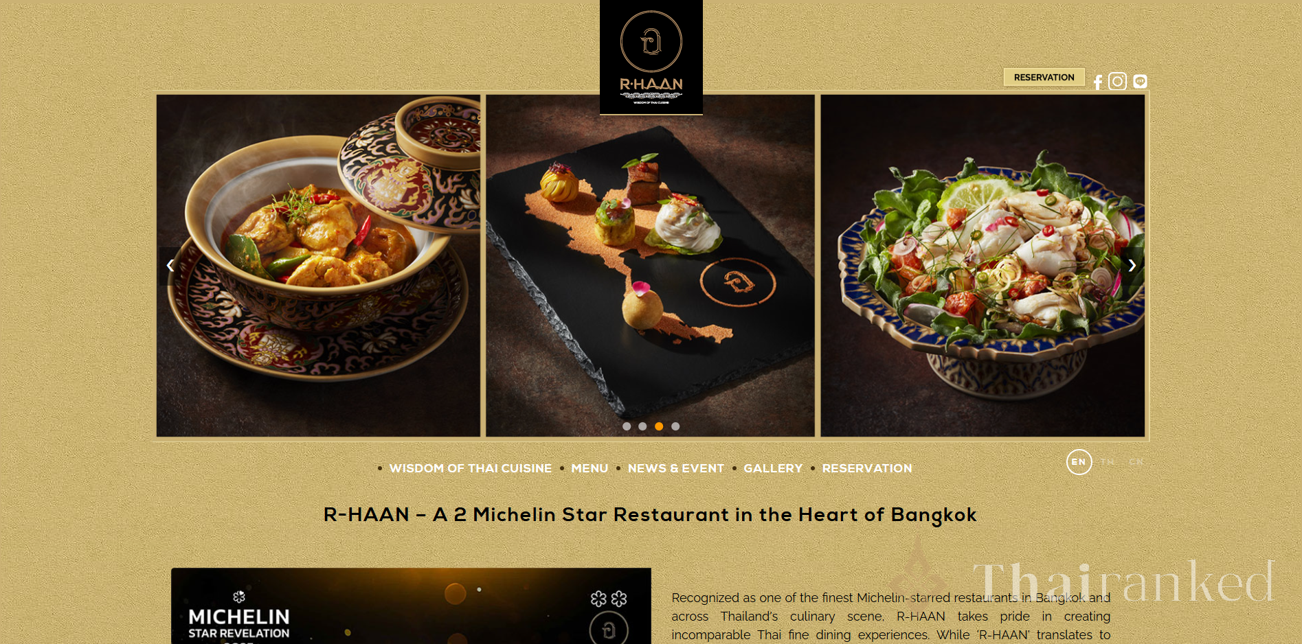 R-Haan (2 Michelin Stars)