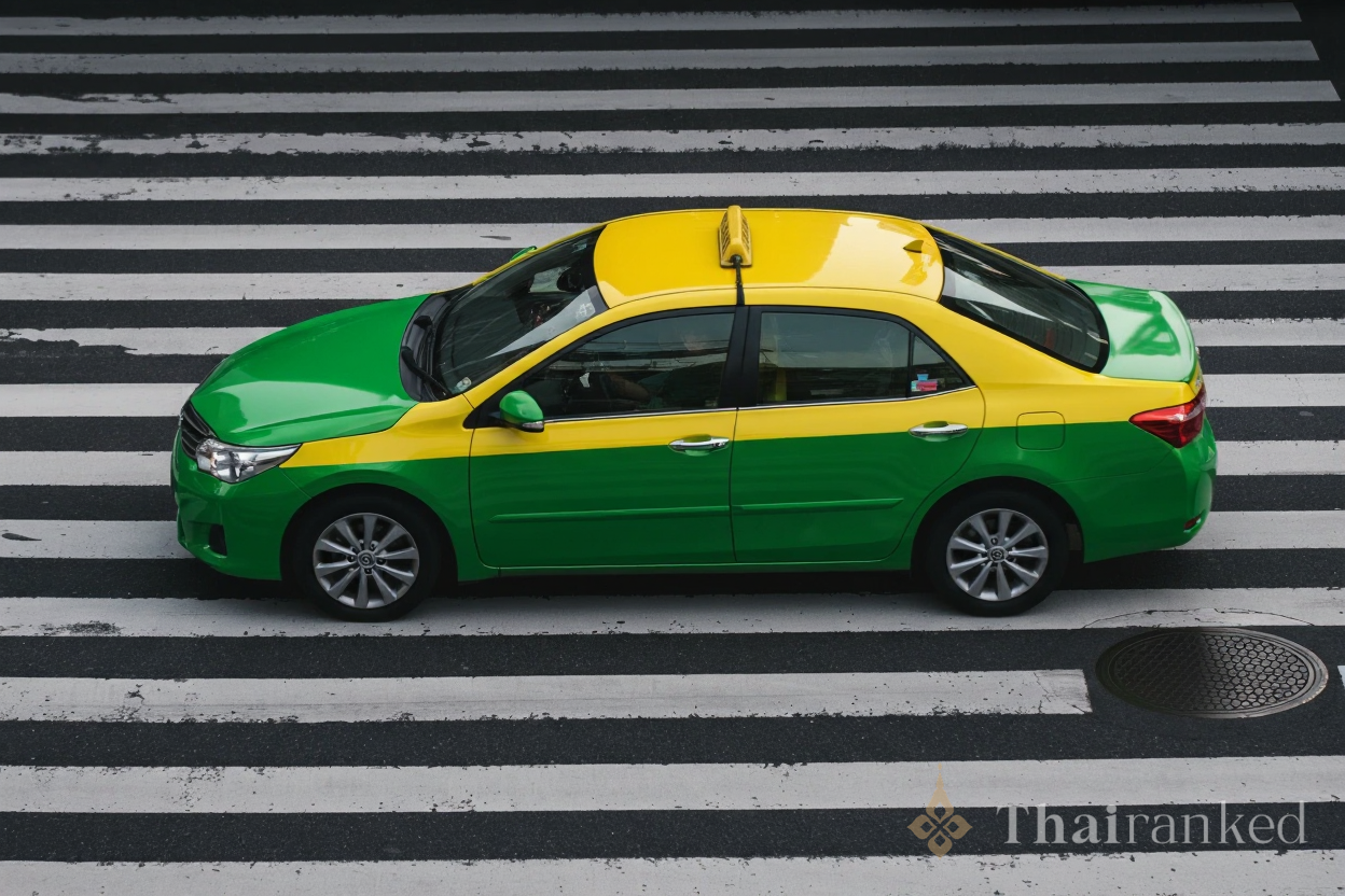 Taxis and Ride-Hailing Apps in Bangkok