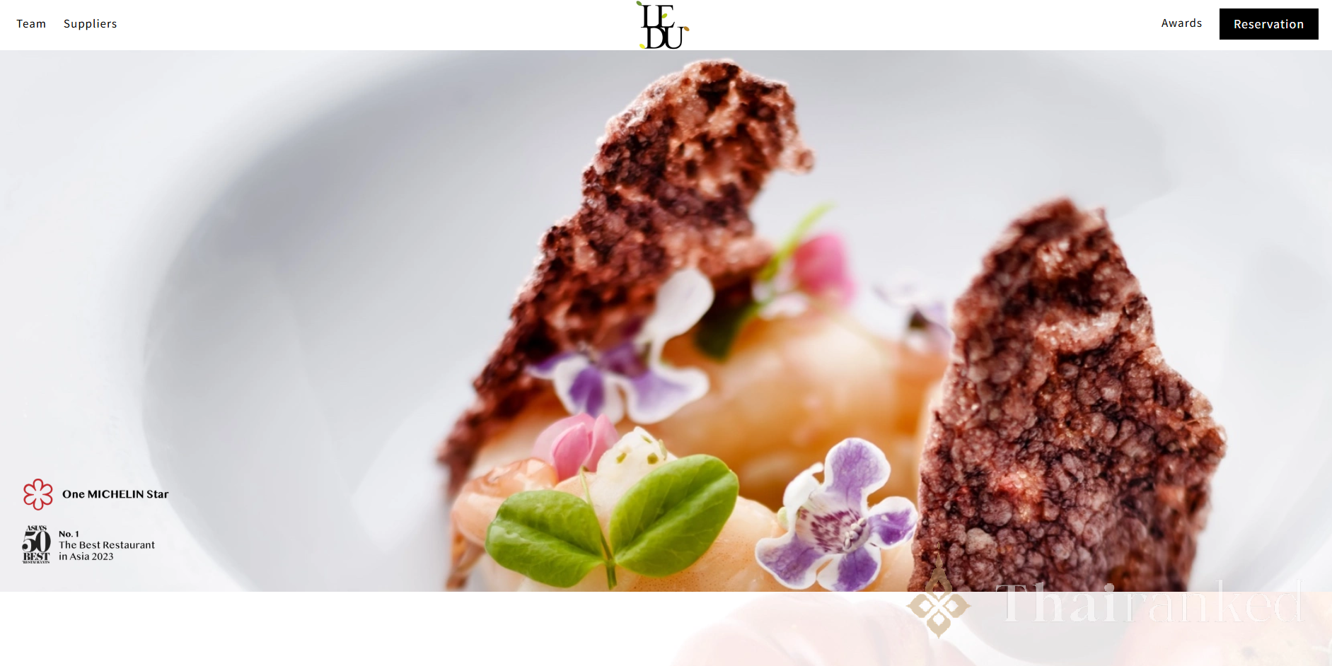 Le Du (1 Michelin Star)