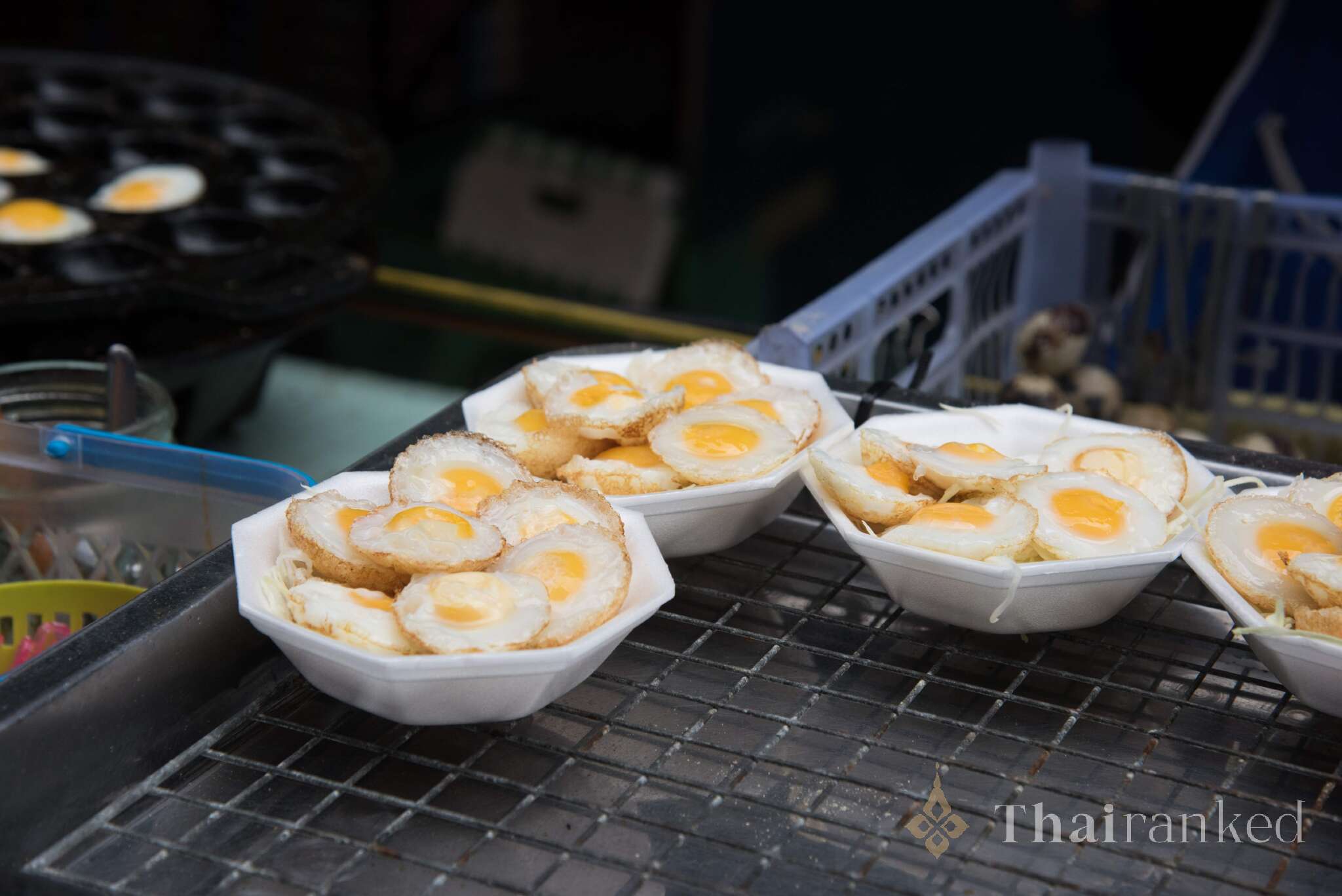 Fried Quail Eggs (Kai Nok Krata)