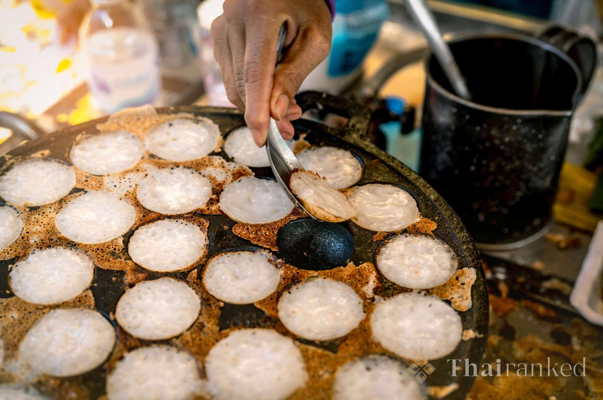 Kanom Krok (Coconut Rice Pancakes)