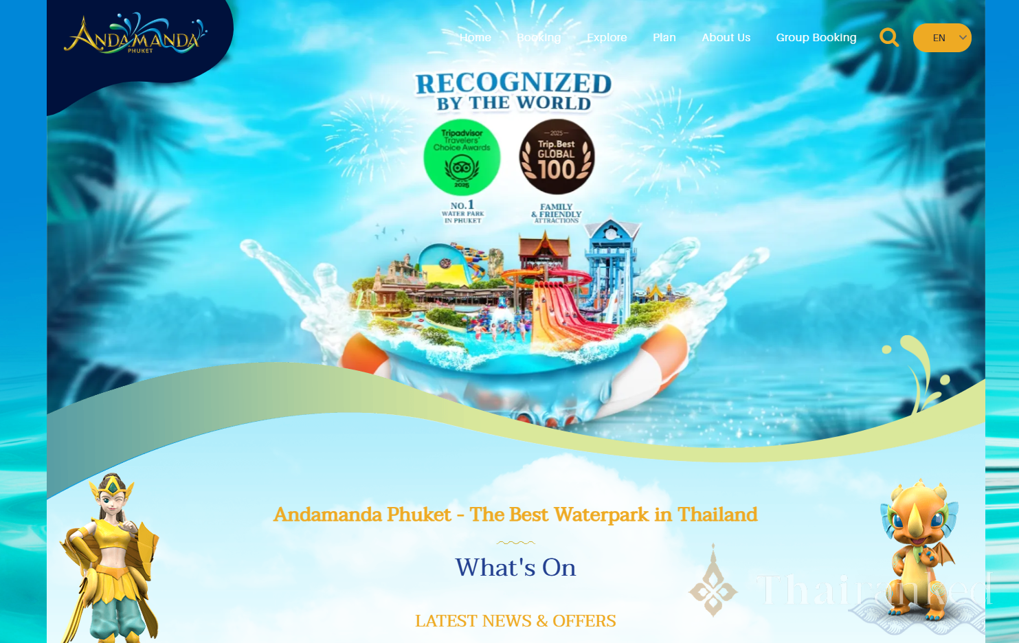 อันดามันดา ภูเก็ต – สวนน้ำสวรรค์แห่งใหม่ของประเทศไทย