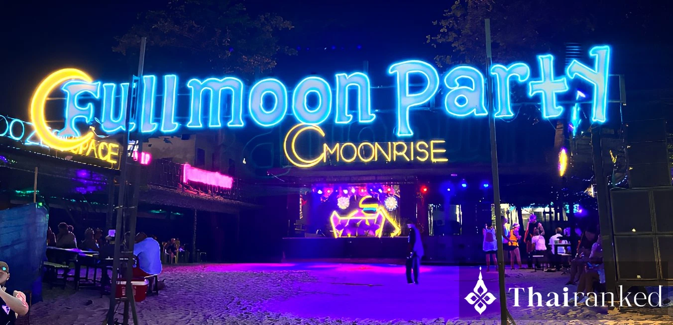 The Original Full Moon Party (Haad Rin Beach)