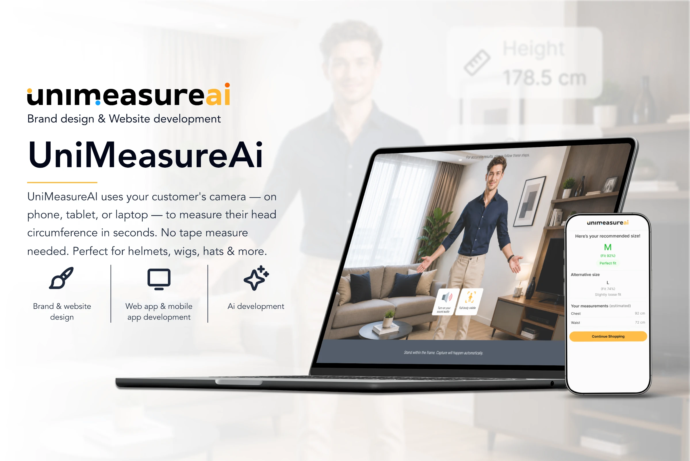 UniMeasureAI: Reinventing Online Sizing With AI with precision and ease