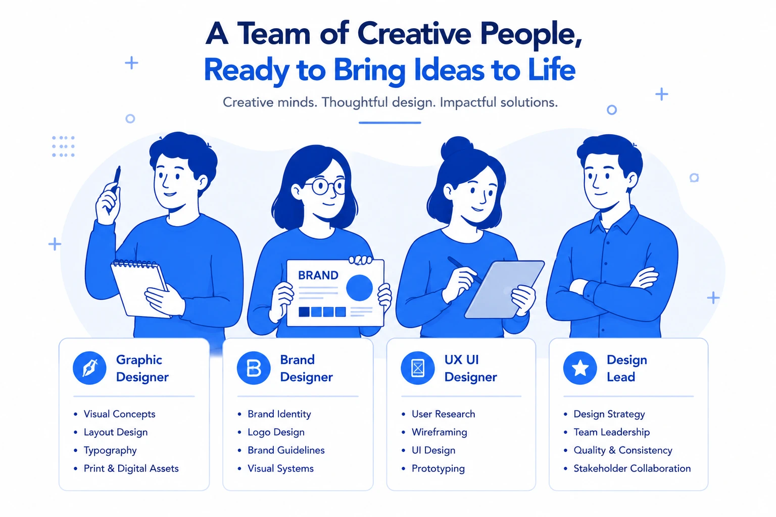Brand and graphic designers who get your story