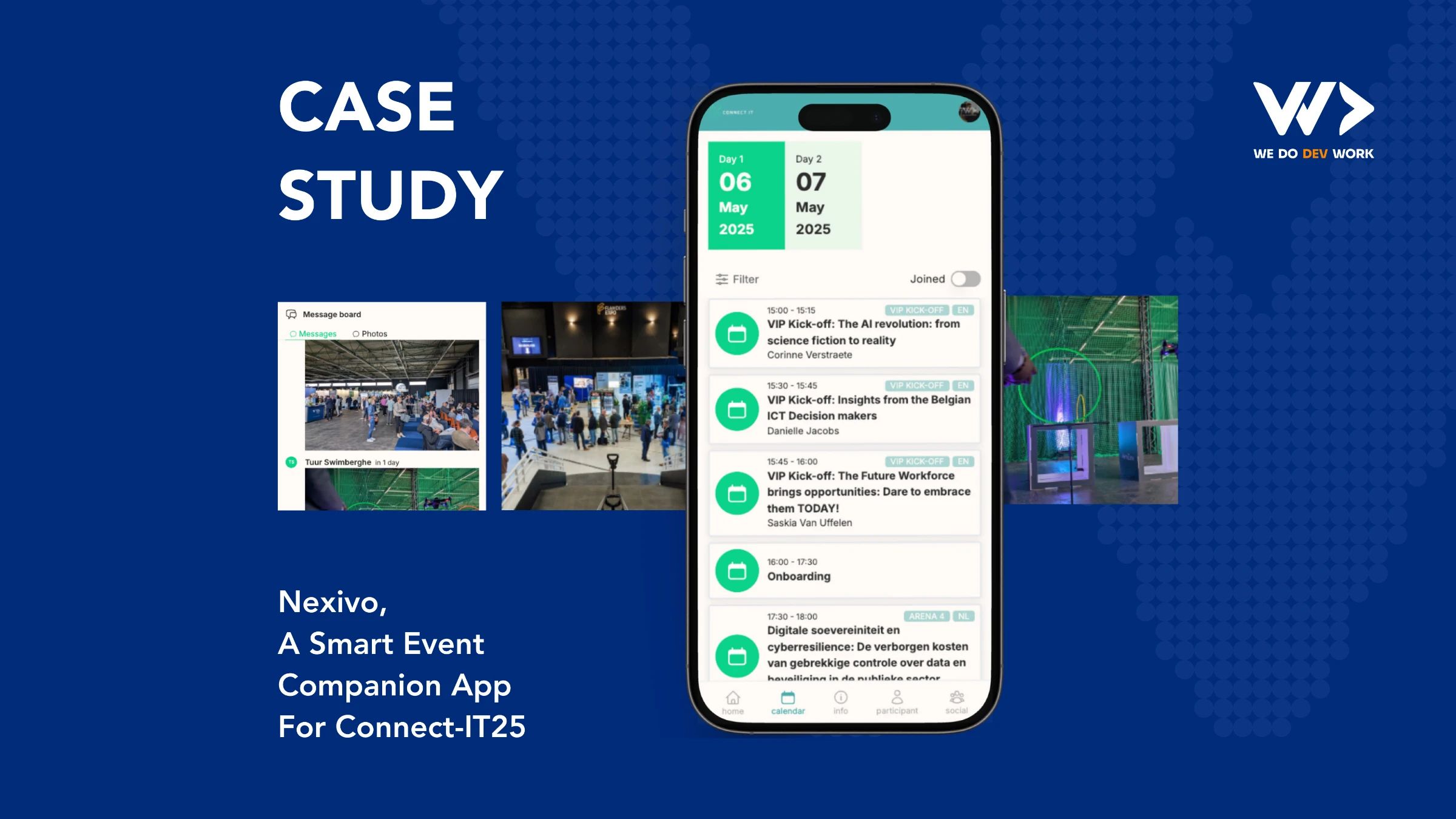 กรณีศึกษา: Nexivo แอปผู้ช่วยอัจฉริยะสำหรับงานอีเวนต์ Connect-IT25