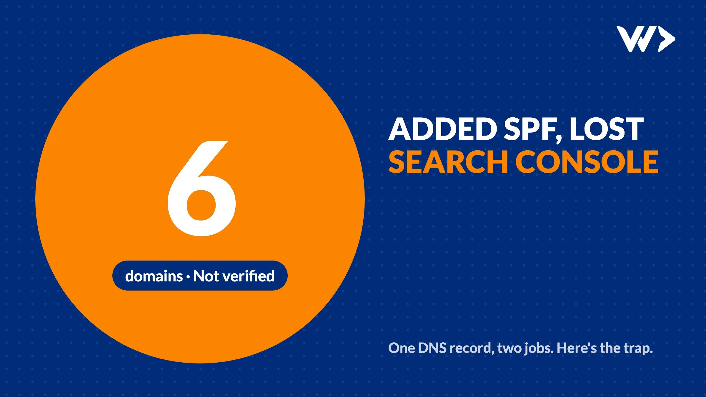 SPF-Eintrag hinzugefügt und Google Search Console verloren? Darum