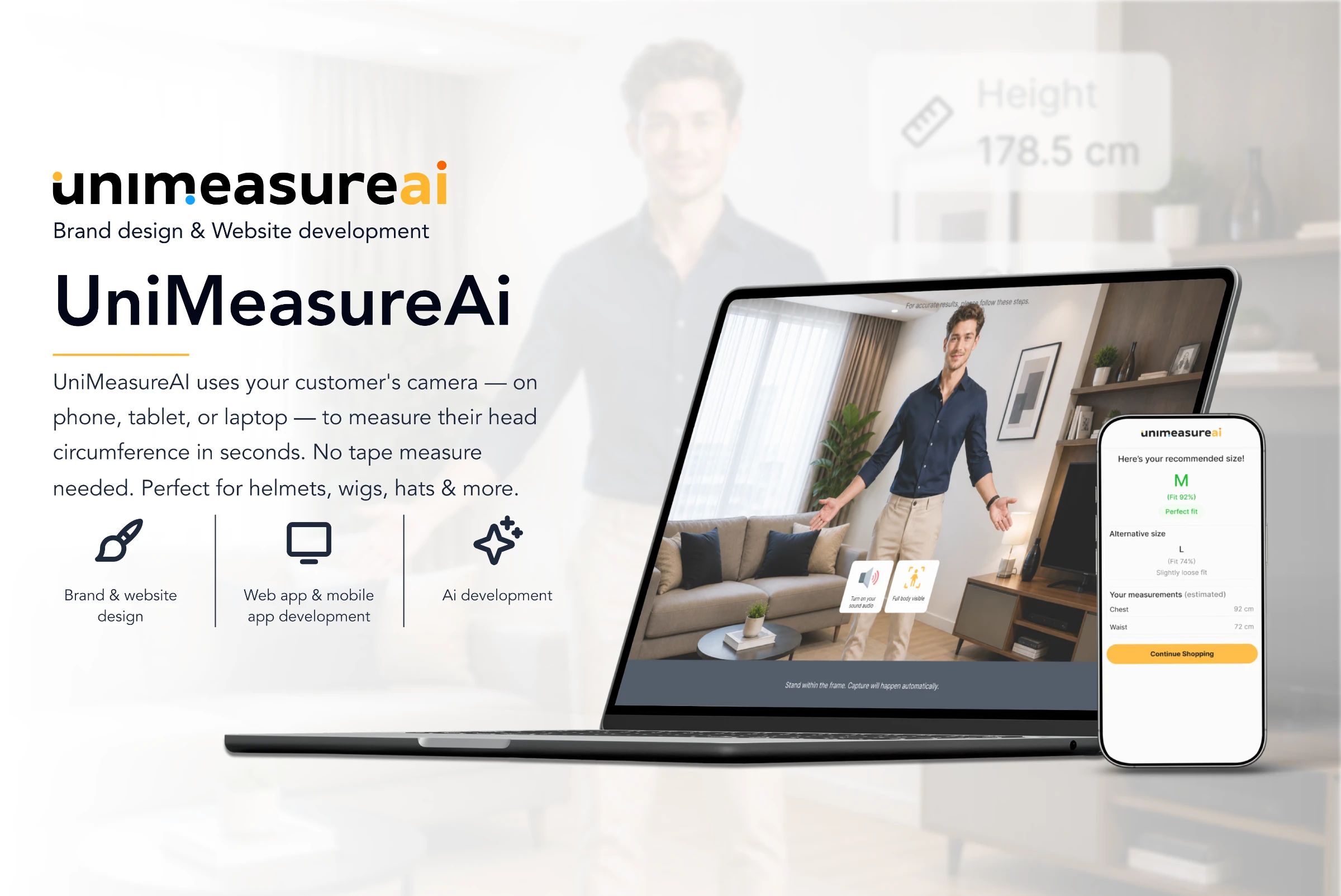 UniMeasureAI: Reinventing Online Sizing With AI with precision and ease